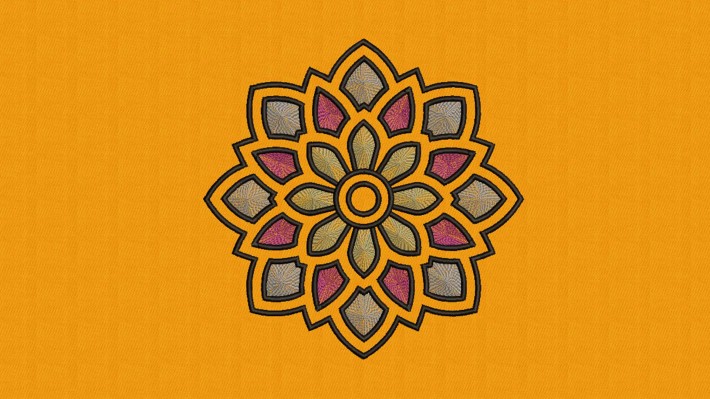 Mandala #005 Mandala Embroidery Design